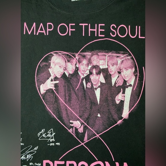 BTS Map of The Soul Persona T-Shirt Size XL - Picture 4 of 8